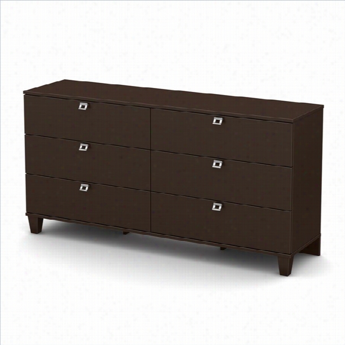 South Shore Karma Dresser In Chocolatee