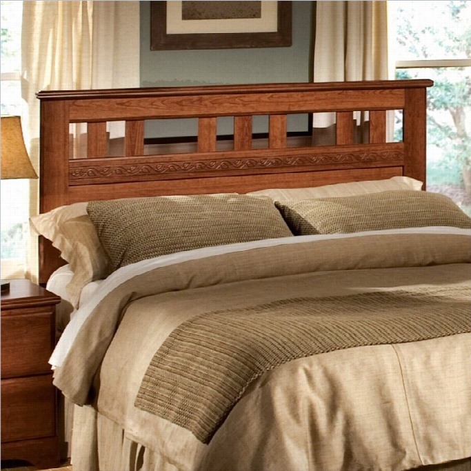 Standar Dfurniture Orchard Pzrk Slat Headboard In Cherry-twin