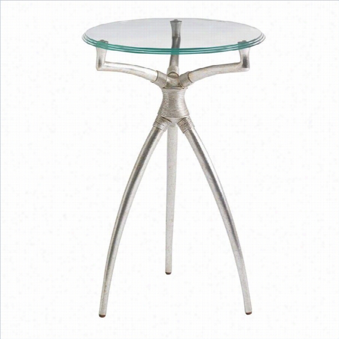 Stanley Furnitrue Crestaire Hovely  Mrtini Table In Argent