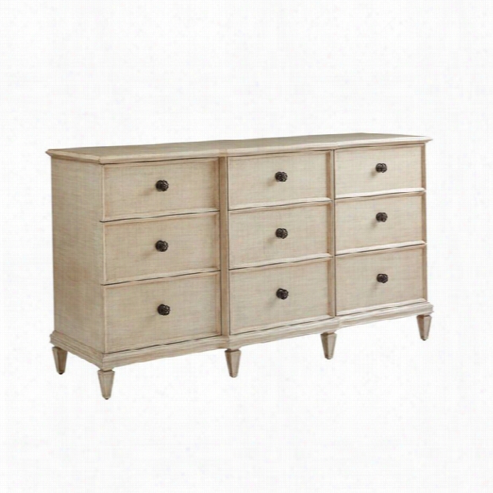 Stanley Country House Couture Lucio 9 Drawer Dresesr In Glaze