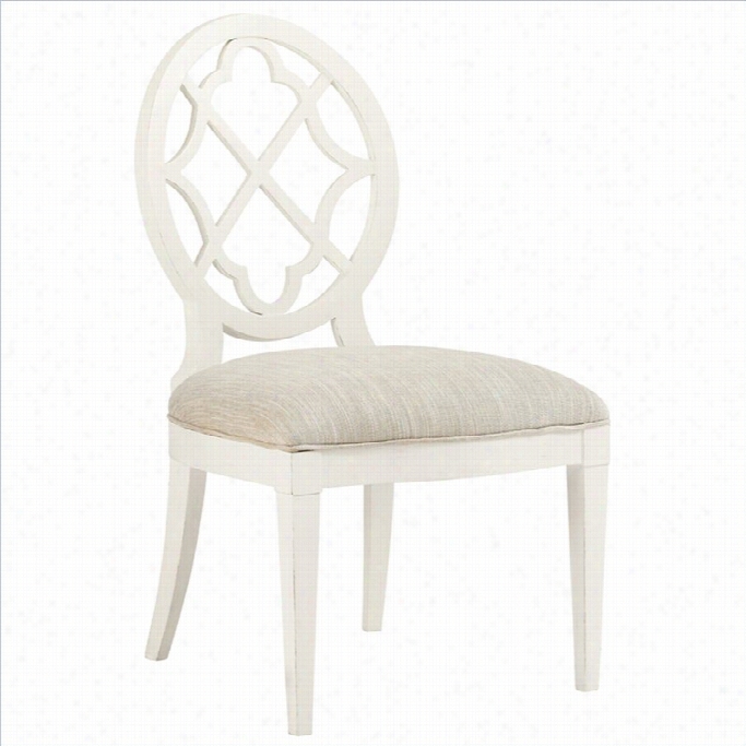 Tommy Bahama Home Ivory Key Mill Creek Dining Chair In White