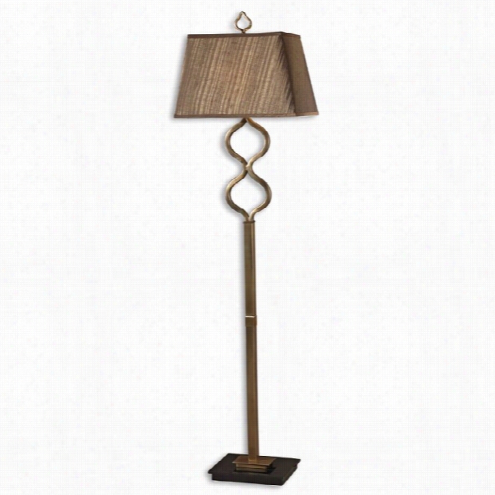 Uttermost Jareth Coffee Bronze Prevail Over  Lamp