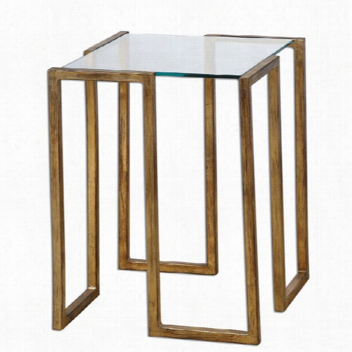 Uttermost Mirrin Accent Table