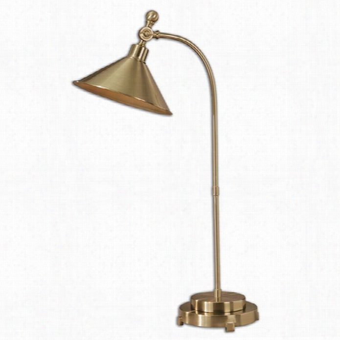 U Ttermost Viarigi Coffee Bronze Desk Lamp