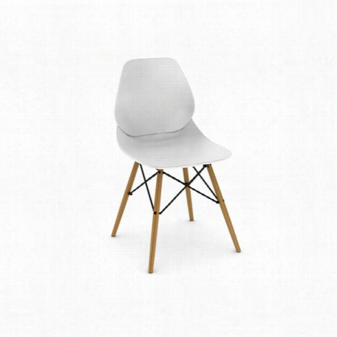 Dar Vaarna Modern Chair In White