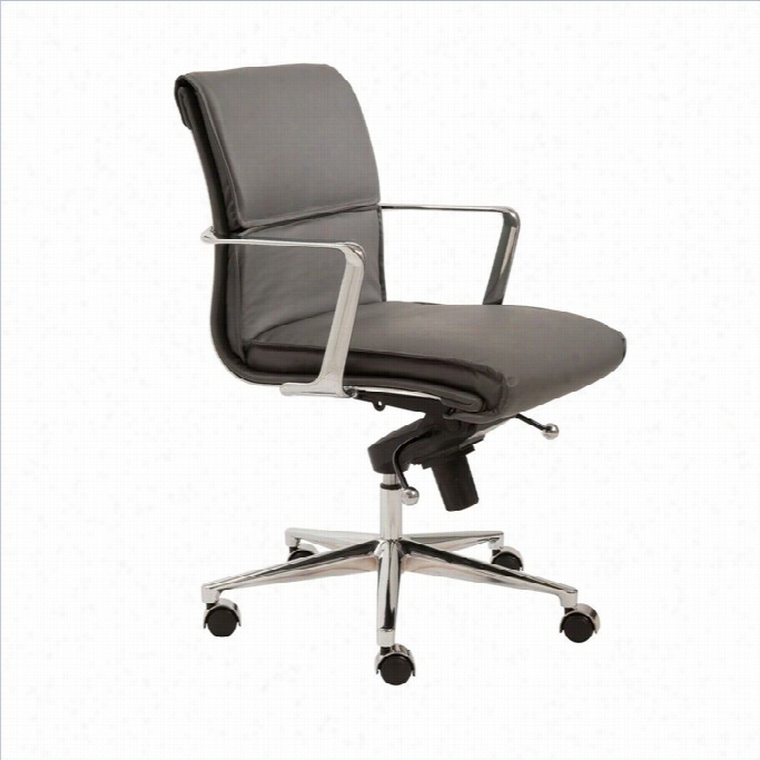 Eruostyle Leif Lw Move  Office Chair In Gray/chrome