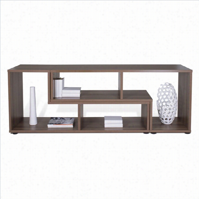 Jesper Office 100 Collectiion Storage Bookcase Inwalnut