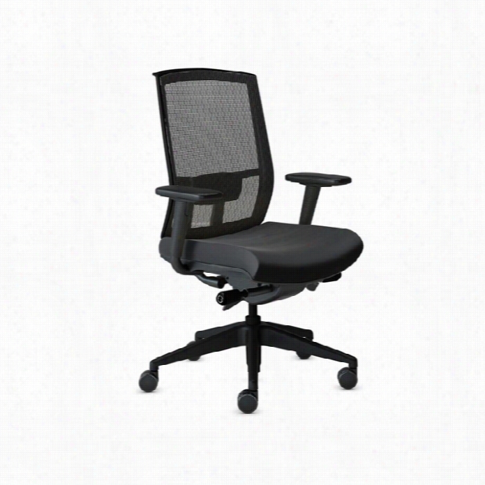 Mayline Gist Mesh Task Office Chair In Murky