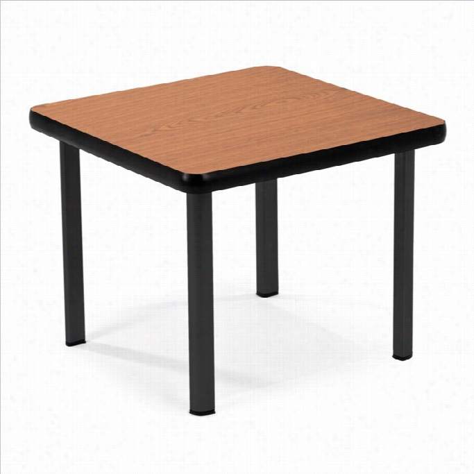 Ofm 20 X 20 End Table Europa Wicked Legs In Cherry