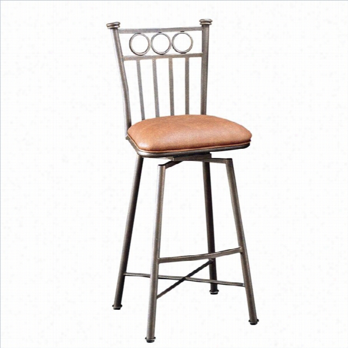 Pastel Furniture Bostonian 37.25 Uholstereds Wivel Bar Stool