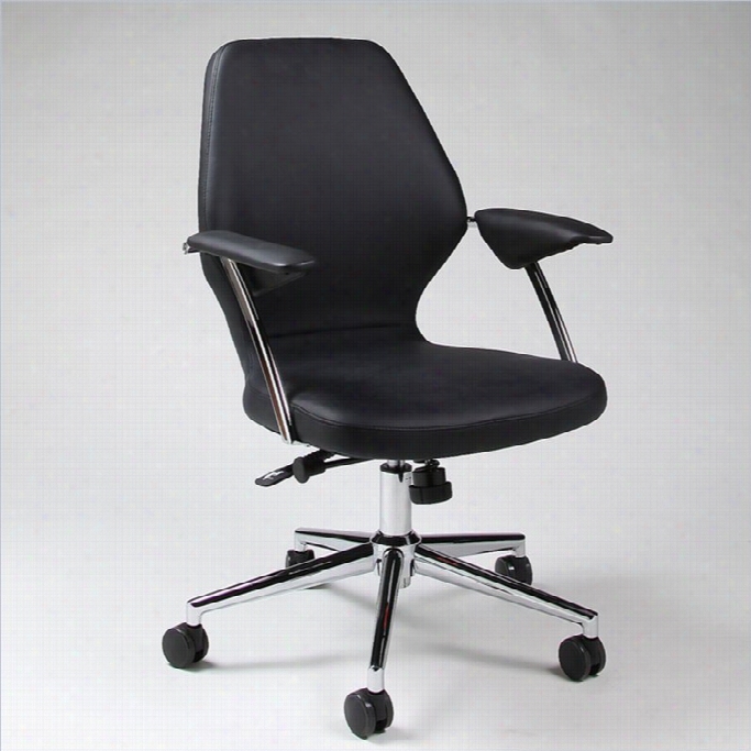 Pastel Furniture Ibanez Office Chair In Black