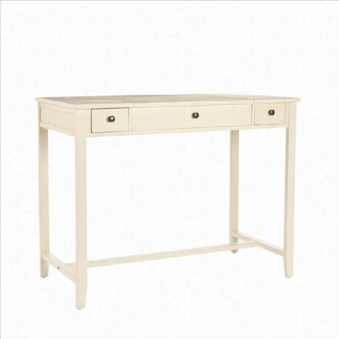 Safavieh Burton Pouplar Wood Hide-awa Ydesk In White