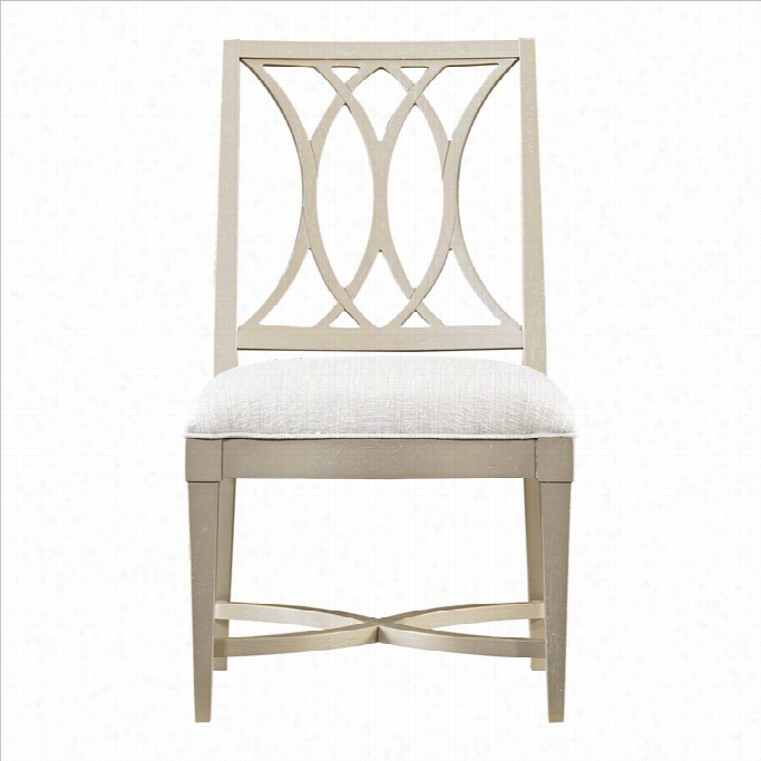Stanley Movables Coastal Living Resort Heritage Border Dining Chair In Dune