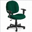 OFM SuperOffice Chair with Arms in Green