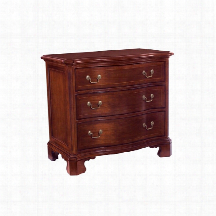 Amerrican Drew Cherry Grove 3 Drawer Sig Le Dresser In Medium Cherry Finish