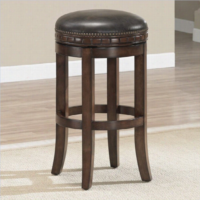 American H Eritage Sonma Bar Stool In Suede-26 Inches