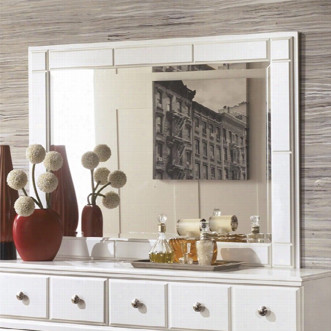 Ashley Weeki Bedroom Mirror In White