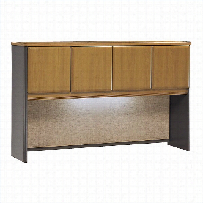 Bush Bbf Series A 60w Hutch In Natural Cherry