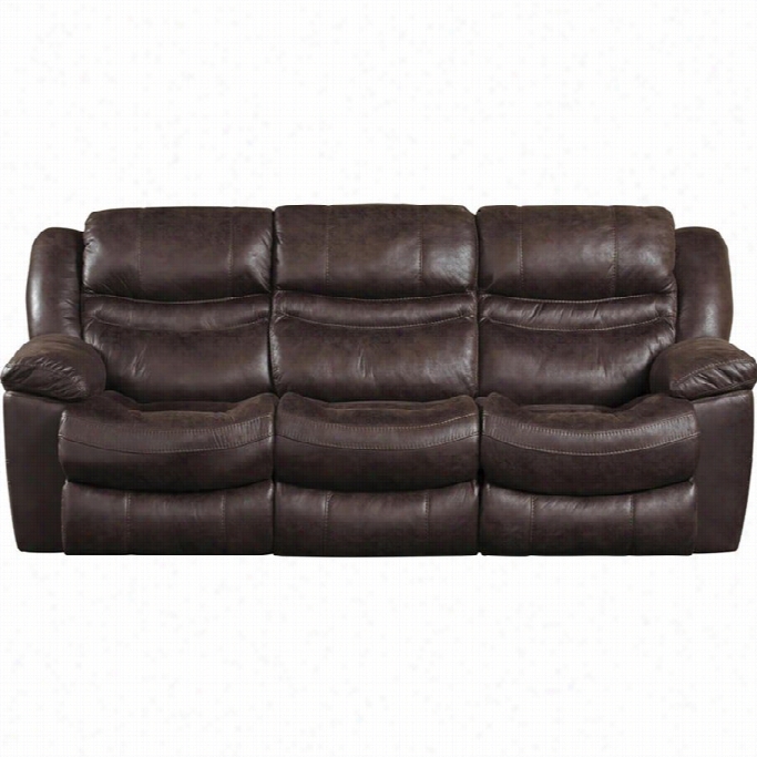 Catnapper Valiant Reclining Sofa In Coffee