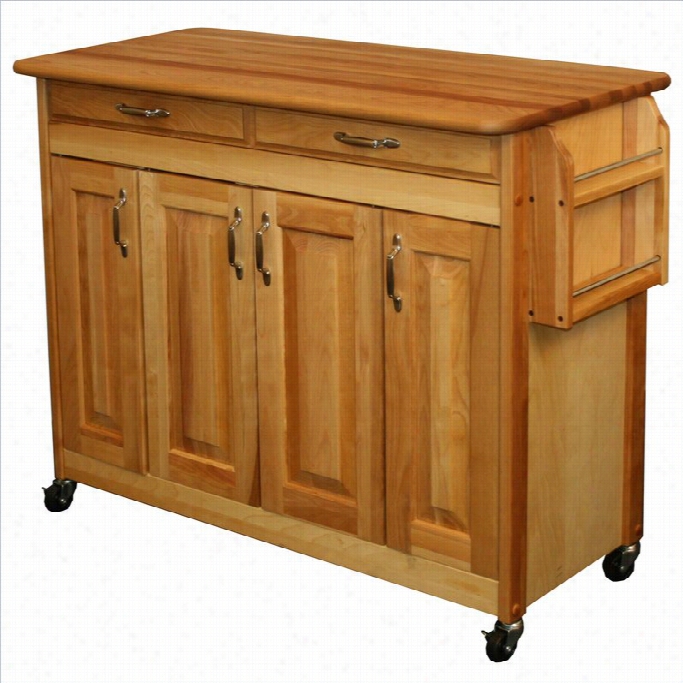 Cats Kill Craftsmen 44 Inch B Utcher Block Kitchen Island