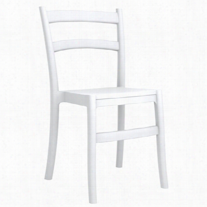 Compamia Tiffany Dining Chair In White