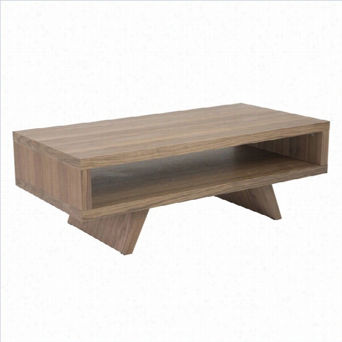 Eurostyle Monique Coffee Table In Walnut