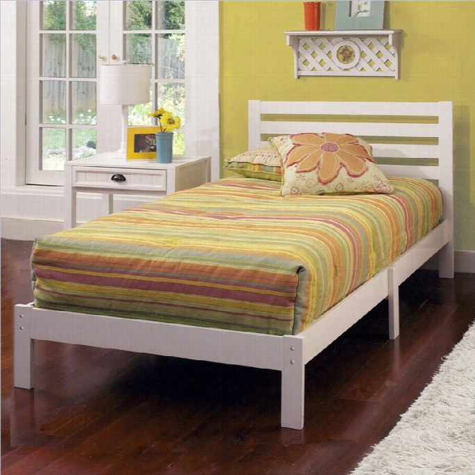 Hillsdale Aide Ntwin Bed Set In White