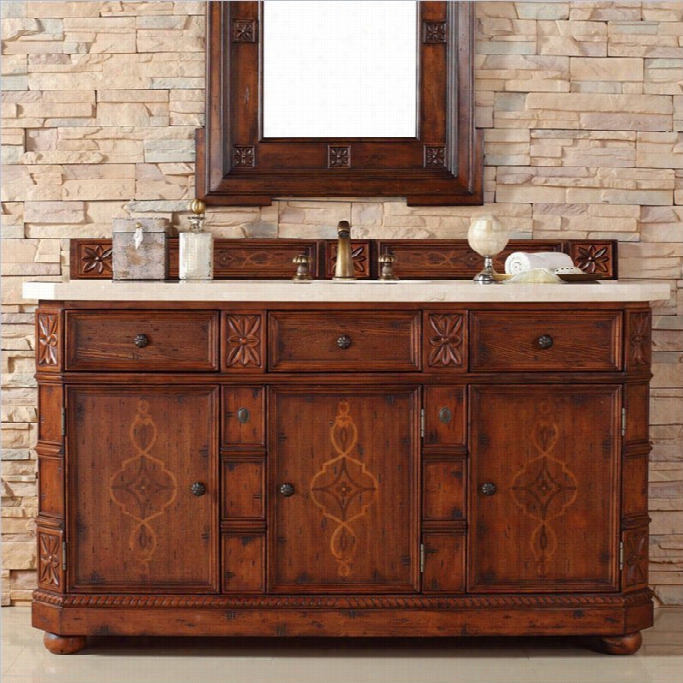 Jams Martin Charleston 60  Single Bathroo M Vanity In Burished Ash