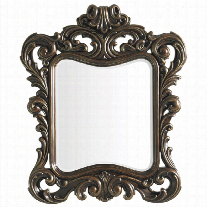 Lexington Florentino Bellini Mirror In Dark Walnut