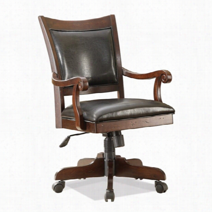 Riveside Movables Castlewood Desk Office Chair In Warm Tobacco