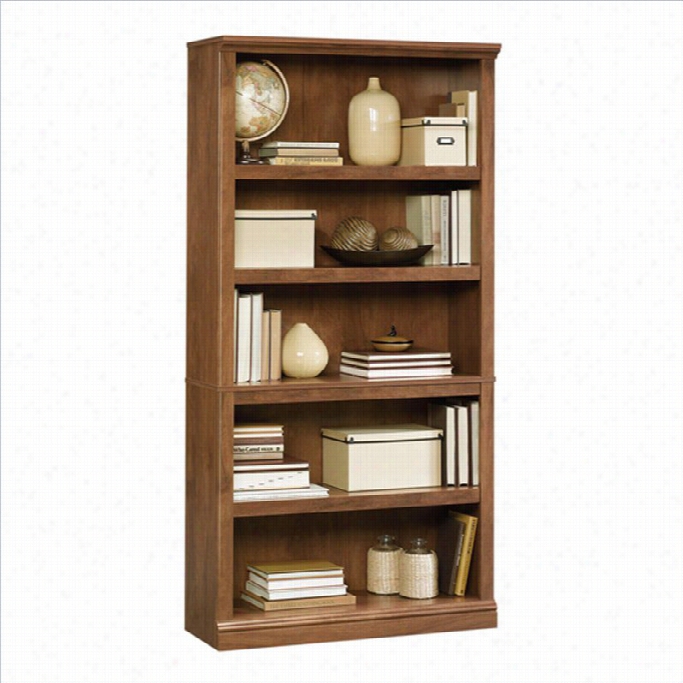 Sauder Select Five Hself Bookcase In Oiled Oak Finish