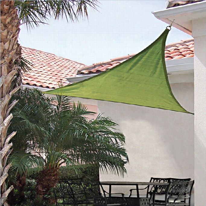 Shelterlogic Shadelogic 16' Triiangle Sun Color Sail In Lime Green