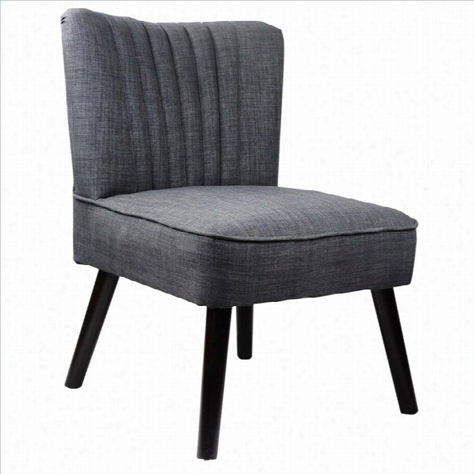 Sonax Corliving Antonio Accent Chair In Woven Grey ((embarrass Of 2)