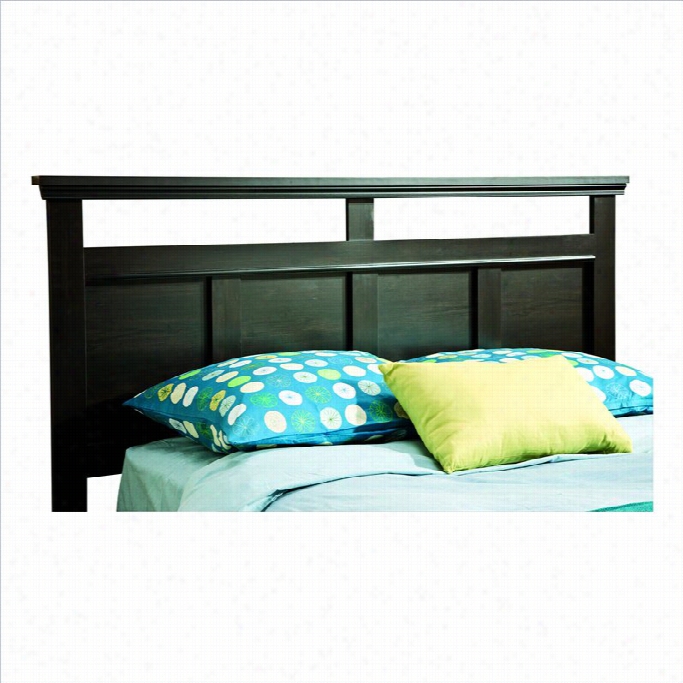 South Shore Versa Full/queenpanel Headboard I Blcak