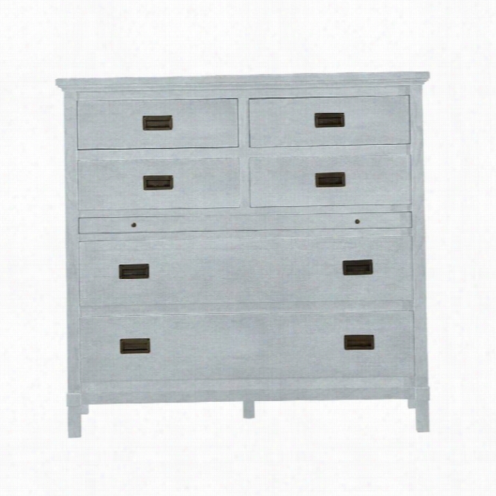 Stanley Coastal Living Resort Harbor Media Chest In Sea Salt