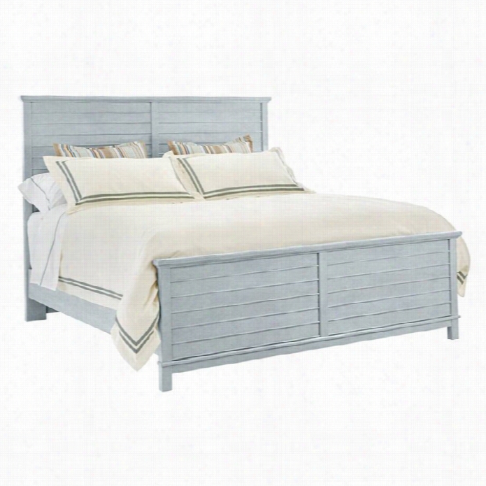 Stanley Coastal Livi Ng Resort King Panel Bed I Nsea Salt