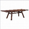 Modus Furniture Portland Rectangular Extension Dining Table in Walnut