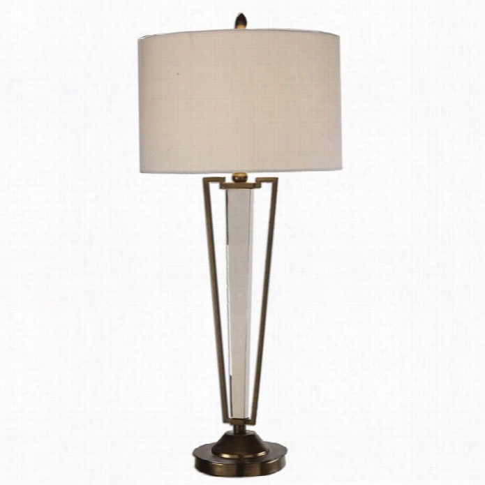 Uttermost Ithaca Art Deco Lamp