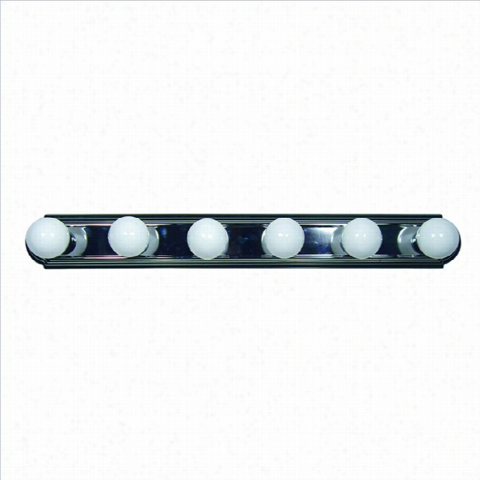 Yo Semite Home Decor 6 Lights Vanty Lighting In Satin Nickel