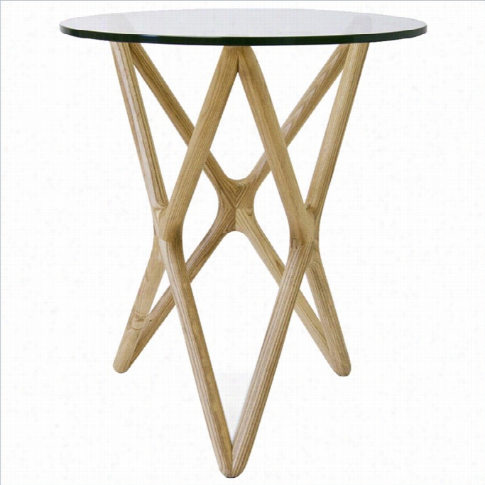 Aeon Furniture Starlight Side  Table In Natural Ash