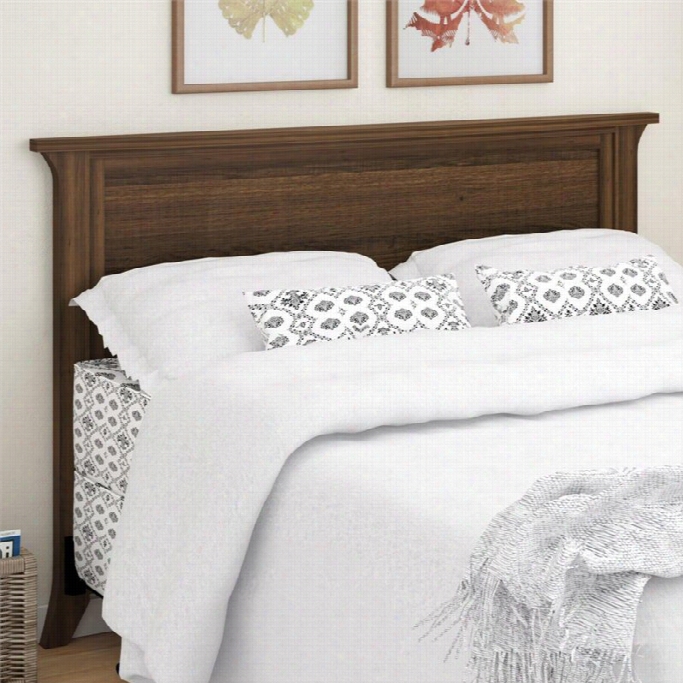 Altra Oakridge Wood Full Queen Panel Headboard In Homestead Oak