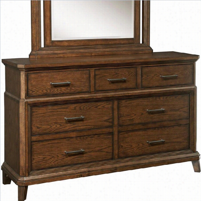 Broyhill Estes Park Drawer Chesser In Artian Oak