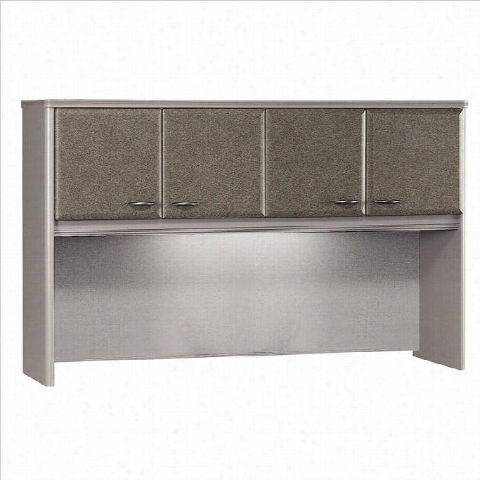 Bush Bbf Series A 60w Hutch In Pewter