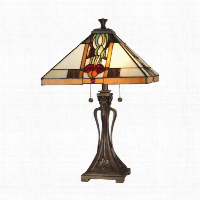 Dale Tiffany Natalie Mission Table Lamp
