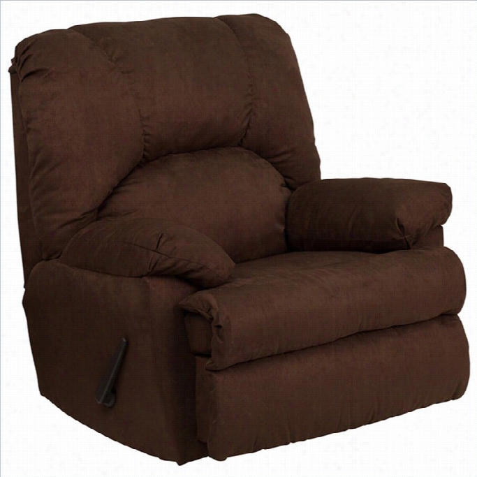 Flash Furniture C Ontempoary Montana Rocker Recliner In Chocolzte