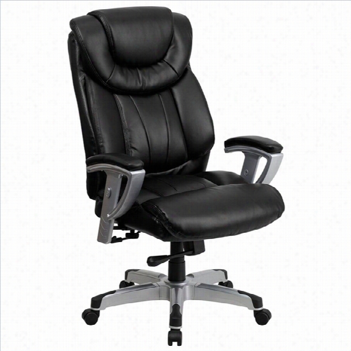 Flash Furniture Hercules Series Big Office Chair With Arms In Black