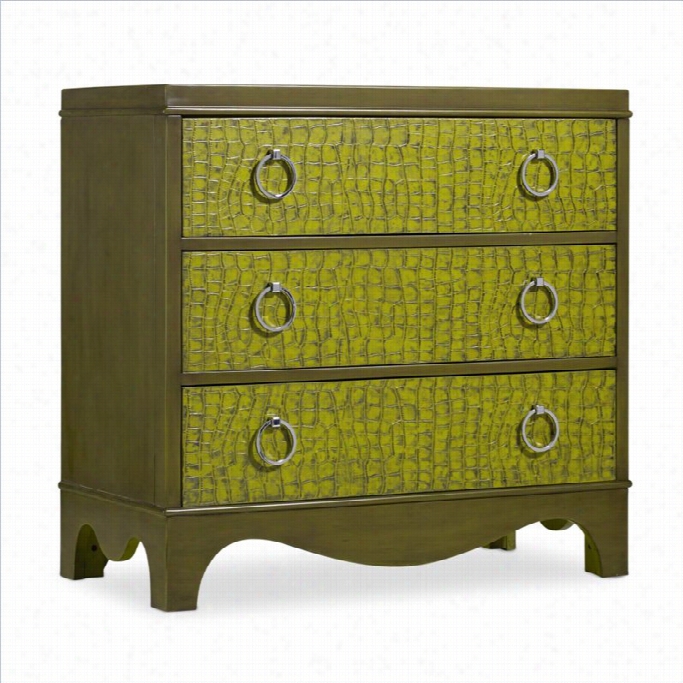 Hooker Furniture Melange 33-drawer Semblancsa Ccent Chest In Green