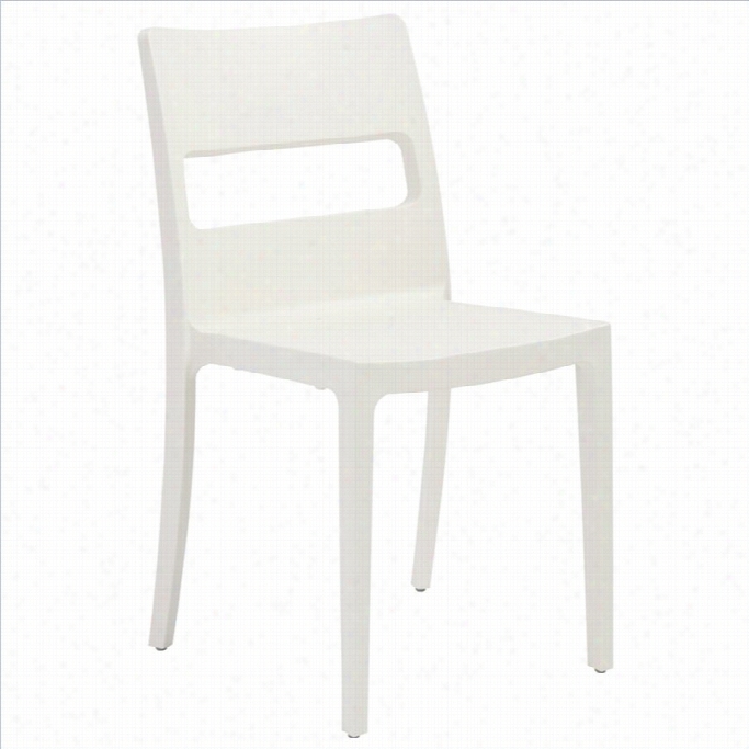 Italmodern Sai Stacking Dining Chair In Cloth Of Flax