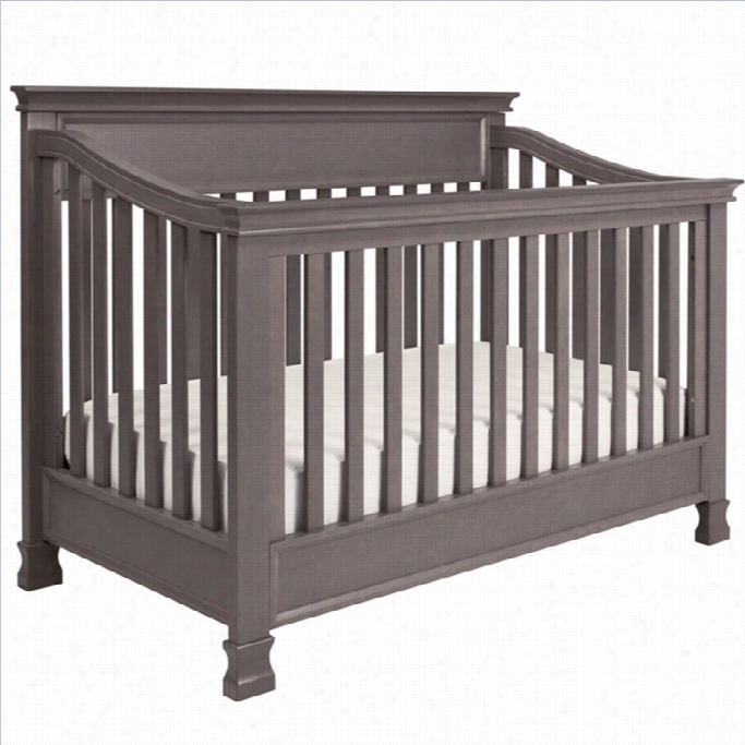 Million Dollarb Aby Classic Ofothill 4-in-1 Convertible Pilfer With Toddler Rail In  Weathered Grey