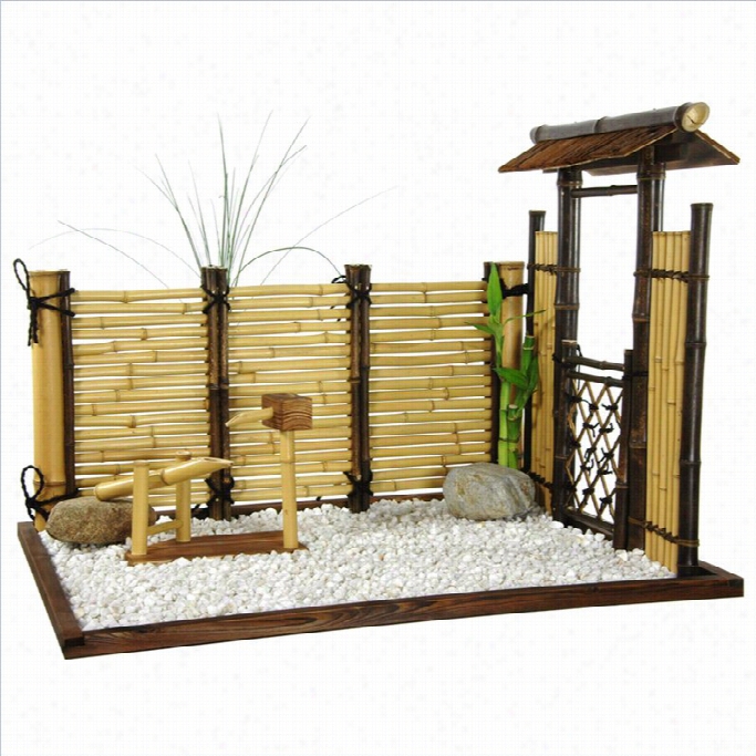 Oriental Furniture Zen Mini Garden In Regular